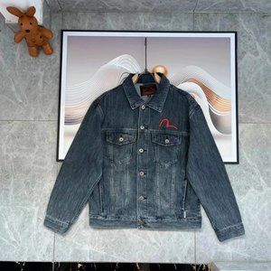 Evisu men's denim jacket